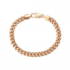 Apzeltīta klasiska rokassprādze ar orģinālu pinumu